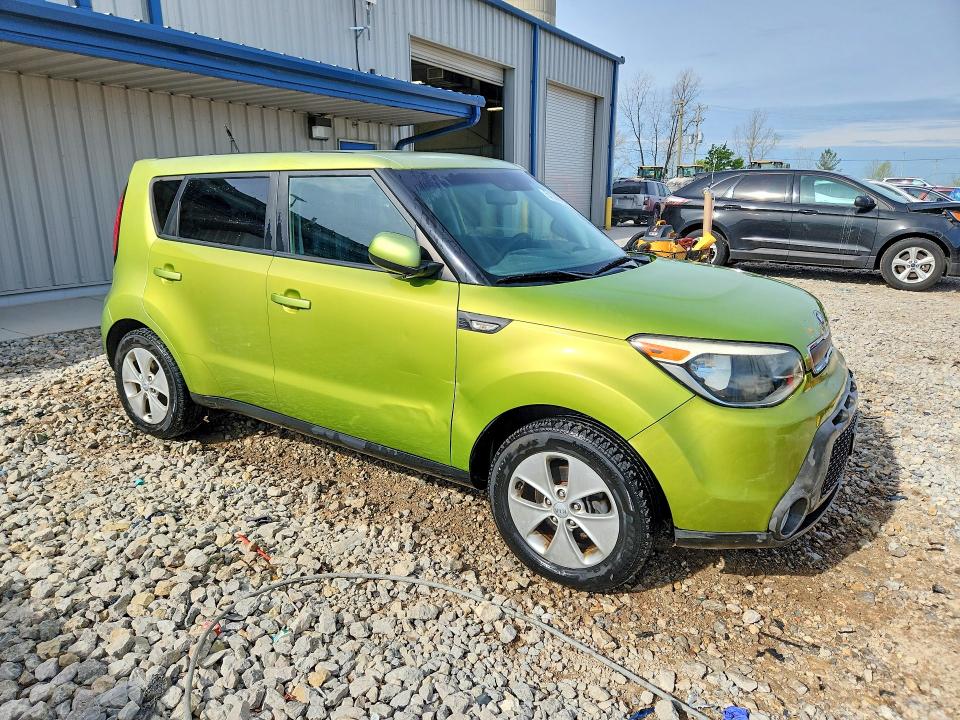 2014 Kia Soul VIN KNDJN2A21E7035677 COPART salvage auction — SIDE, MI - CERTIFICATE OF TITLE, sold $575 on 2026-07-30 (photo 4)