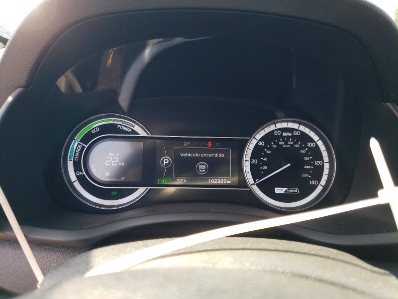 2018 Kia Niro VIN KNDCC3LC9J5152794 COPART salvage auction — SIDE, CA, sold $1,200 on 2026-07-24 (photo 9)