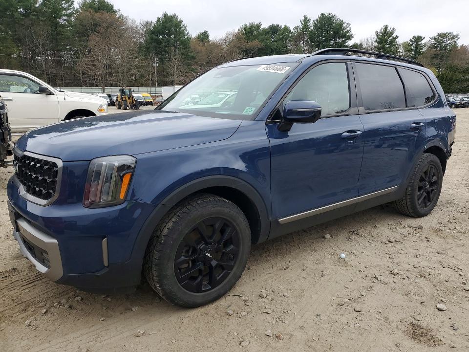 2023 Kia Telluride VIN 5XYP5DGC5PG359999 COPART salvage auction — REAR END, Ma - Cert Of Title-Salvage, sold $12,100 on 2026-07-06 (photo 1)