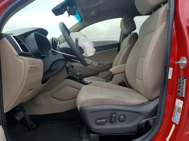 2021 Hyundai Tucson VIN KM8J33AL1MU384144 COPART salvage auction — FRONT END, Fl - Cert Of Title Slvg Rebuildable, sold $4,250 on 2026-07-08 (photo 7)