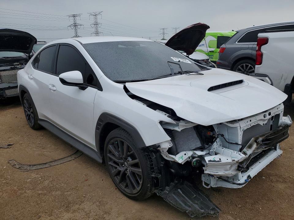 2025 Subaru Wrx VIN JF1VBAH61S9810627 COPART salvage auction — FRONT END, Il - Salvage Certificate, sold $12,500 on 2026-07-28 (photo 4)