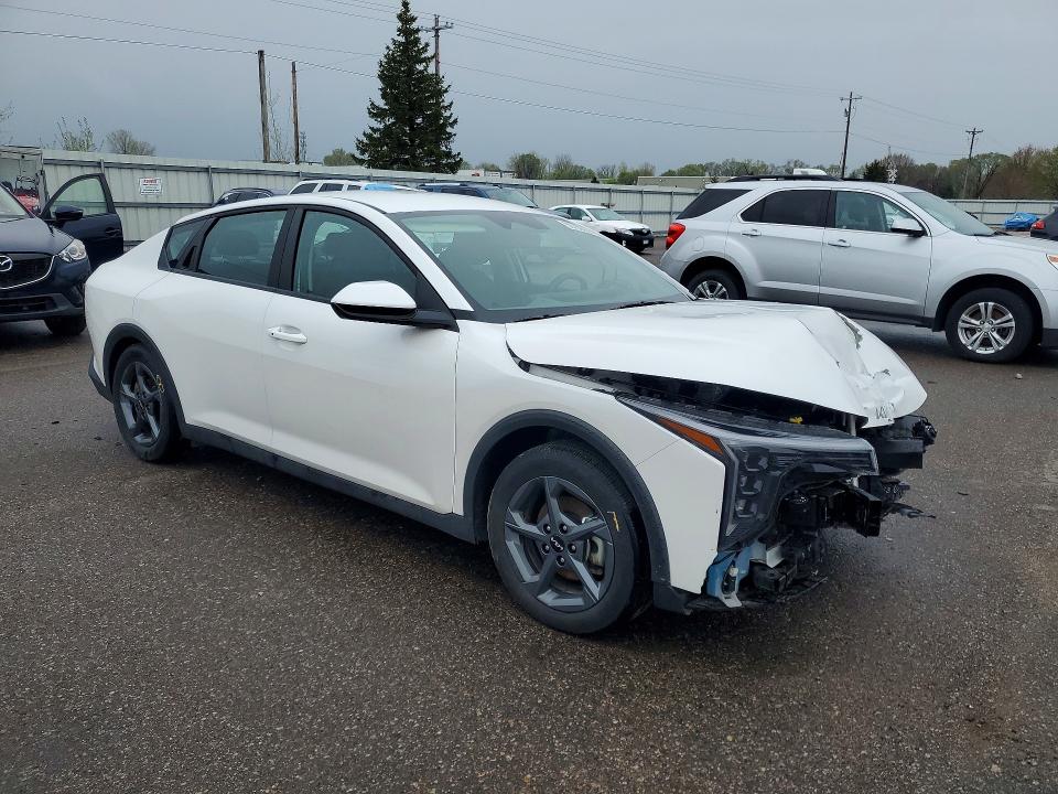 2025 Kia K4 VIN 3KPFT4DE0SE194814 COPART salvage auction — FRONT END, Mn - Cert Of Title-Salvage, sold $4,250 on 2026-07-02 (photo 4)