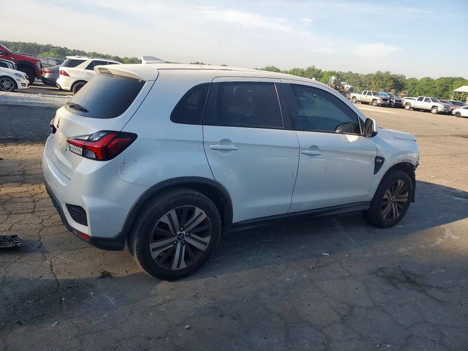 2020 Mitsubishi Outlander VIN JA4AP3AU7LU004900 COPART salvage auction — FRONT END, Ga - Cert Of Title-Salvage, sold $4,200 on 2026-07-07 (photo 3)
