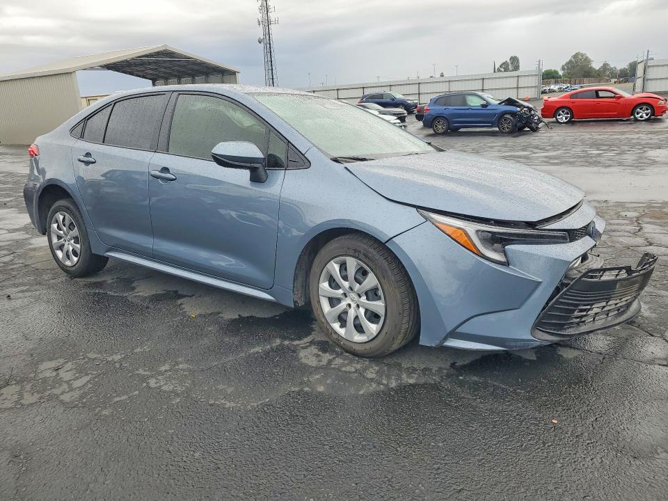 2025 Toyota Corolla VIN JTDBCMFE4S3102588 COPART salvage auction — FRONT END, Salvage Title, sold $5,400 on 2026-07-13 (photo 4)