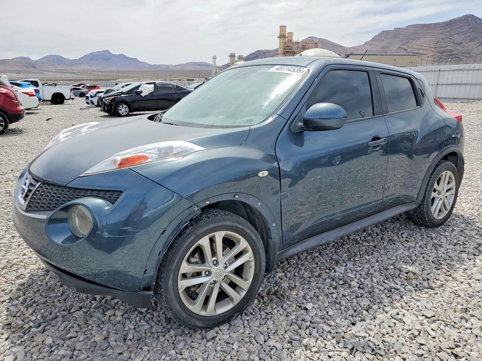2014 Nissan Juke VIN JN8AF5MR2ET352371 COPART salvage auction — FRONT END, Id - Salvage Certificate Of Title, sold $675 on 2026-07-15 (photo 1)