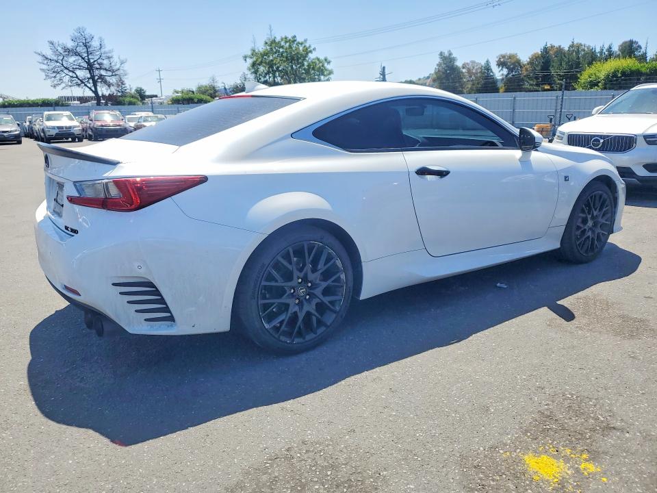 2015 Lexus Rc 350 VIN JTHHE5BC4F5009917 COPART salvage auction — VANDALISM, CA - SALVAGE CERTIFICATE, sold $11,300 on 2026-07-21 (photo 3)