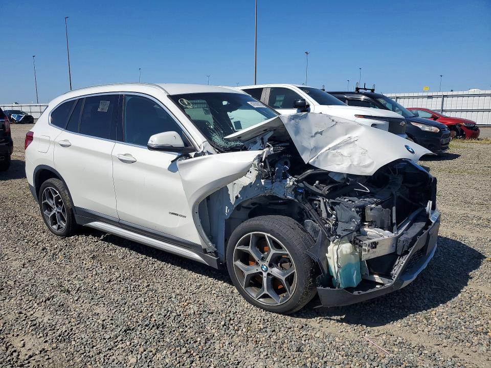 2018 BMW X1 VIN WBXHU7C34J5H40120 COPART salvage auction — Front End, CA - DIS/DLR/EXP ONLY CLEAN TITLE, sold $2,450 on 2026-07-03 (photo 4)
