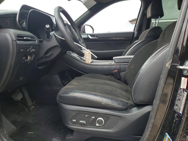 2024 Hyundai Palisade VIN KM8R7DGEXRU682057 COPART salvage auction — FRONT END, Tx - Salvage Vehicle Title, sold $7,000 on 2026-07-30 (photo 7)