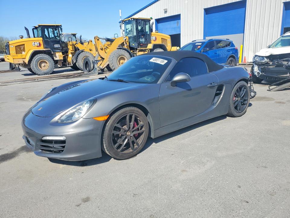 2013 Porsche Boxster VIN WP0CA2A84DS112949 — COPART salvage auction photo