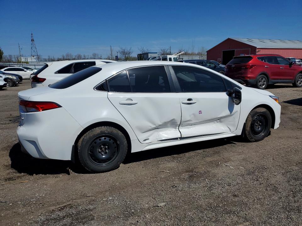 2023 Toyota Corolla VIN JTDBDMHE2P3003981 COPART salvage auction — SIDE, Salvage Title, sold $8,300 on 2026-07-21 (photo 3)
