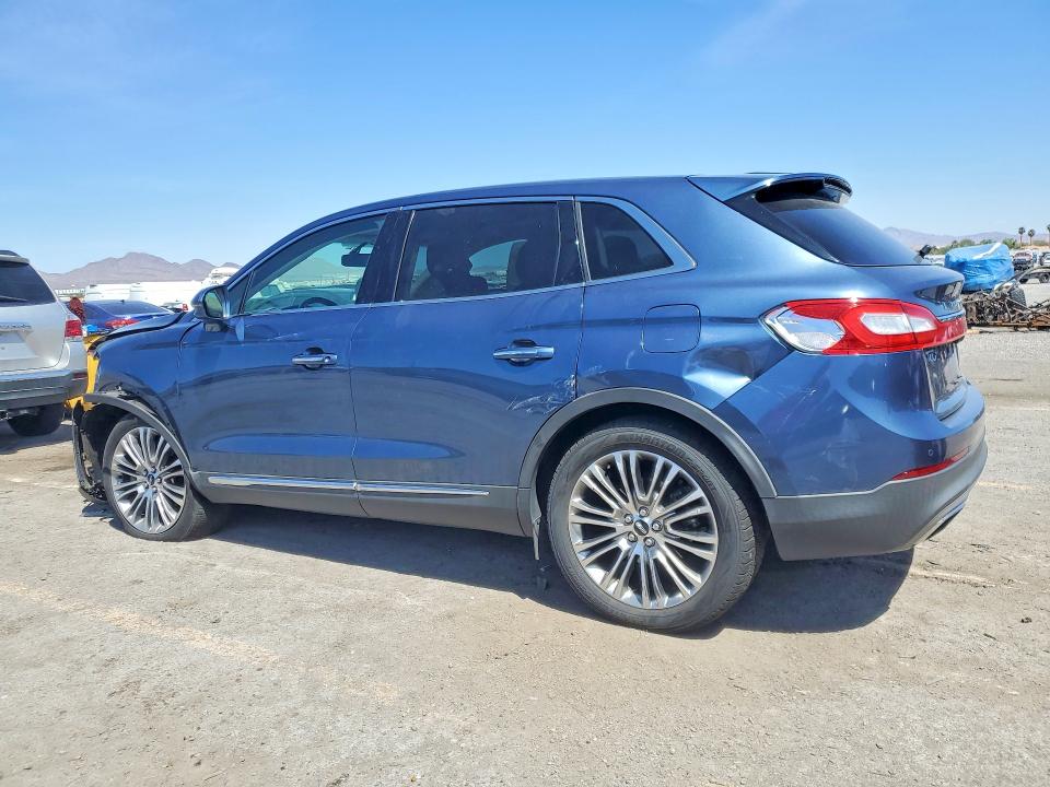 2018 Lincoln Mkx VIN 2LMPJ6LR6JBL29357 COPART salvage auction — FRONT END, Nv - Salvage Title, sold $1,250 on 2026-07-02 (photo 2)