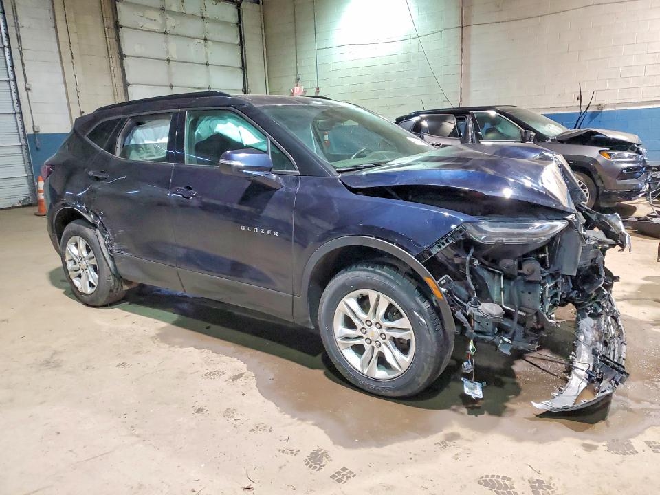 2020 Chevrolet Blazer VIN 3GNKBBRA9LS726874 COPART salvage auction — FRONT END, Mi - Certificate Of Title, sold $2,550 on 2026-07-03 (photo 4)