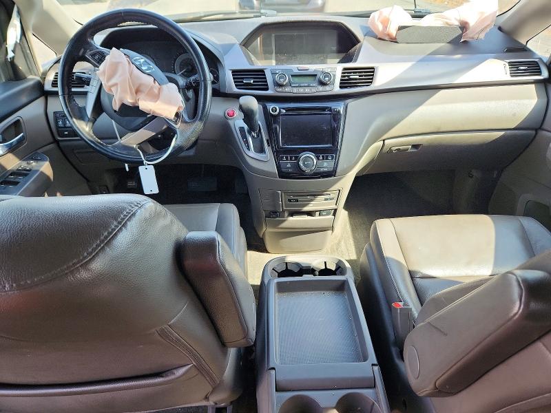 2014 Honda Odyssey VIN 5FNRL5H65EB048140 COPART salvage auction — FRONT END, Or - Lien Papers Salvage, sold $1,500 on 2026-08-04 (photo 8)