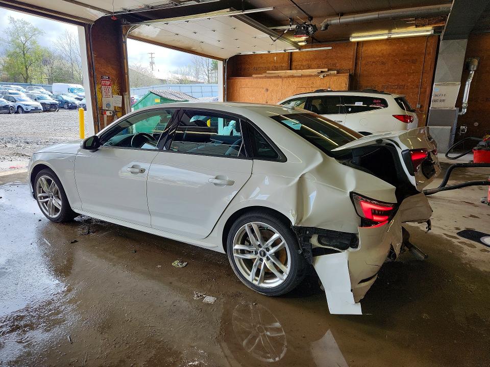 2017 Audi A4 VIN WAUDNAF49HN054668 COPART salvage auction — REAR END, Pa - Certificate Of Salvage, sold $3,900 on 2026-07-02 (photo 2)