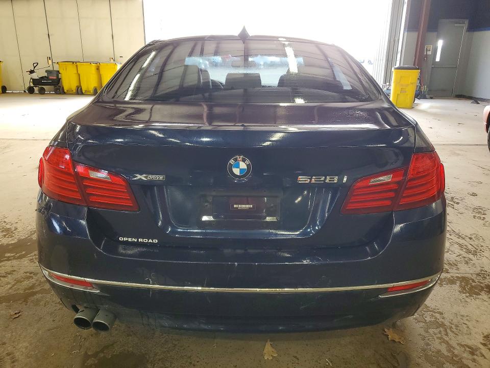 2014 BMW 5 series VIN WBA5A7C53ED619370 COPART salvage auction — REAR END, Va - Certificate Of Title, sold $4,500 on 2026-07-31 (photo 6)
