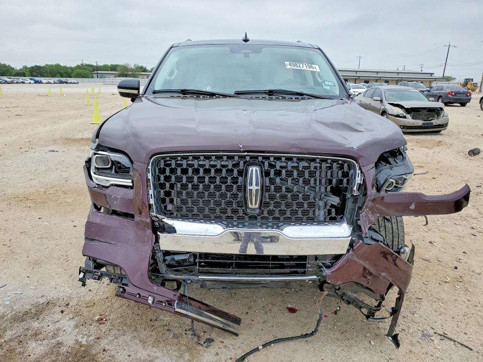 2024 Lincoln Navigator VIN 5LMJJ3TG3REL07604 COPART salvage auction — ALL OVER, Tx - Salvage Vehicle Title, sold $19,000 on 2026-07-23 (photo 5)