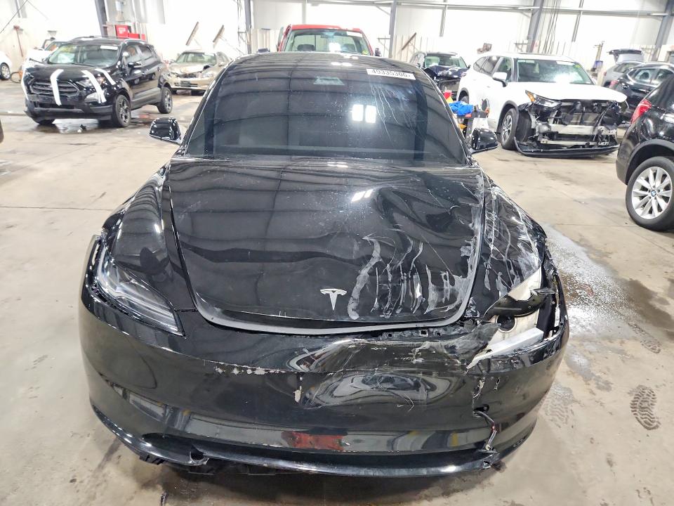 2025 Tesla Model 3 VIN 5YJ3E1EA1SF014029 COPART salvage auction — REAR END, Mn - Cert Of Title-Salvage, sold $11,600 on 2026-07-02 (photo 5)