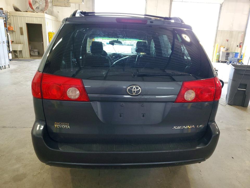 2010 Toyota Sienna VIN 5TDKK4CC1AS316733 COPART salvage auction — FRONT END, Mo - Salvage Certificate Of Title, sold $400 on 2026-07-21 (photo 6)
