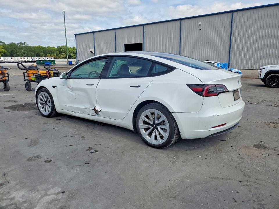 2023 Tesla VIN 5YJ3E1EA5PF558721 COPART salvage auction — SIDE, Fl - Certificate Of Destruction, sold $7,800 on 2026-07-15 (photo 2)