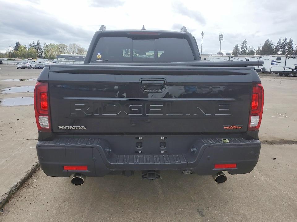 2025 Honda Ridgeline VIN 5FPYK3F60SB012445 COPART salvage auction — SIDE, Or - Salvage Title Certificate, sold $8,300 on 2026-07-06 (photo 6)