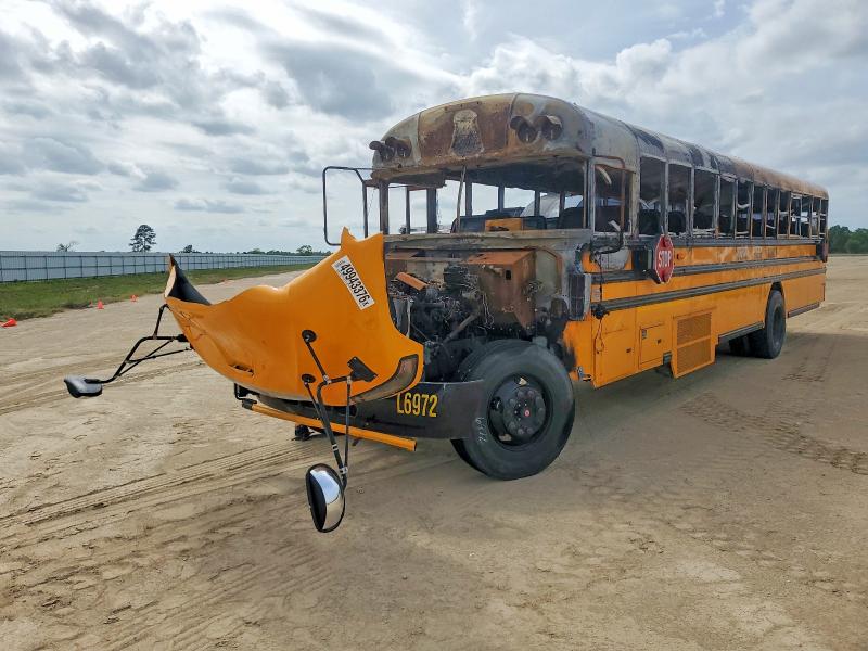 2026 Blub School bus VIN 1BAKGCSH2TF816972 COPART salvage auction — BURN, LA - CERT OF TITLE-SALVAGE, sold $175 on 2026-07-06 (photo 2)