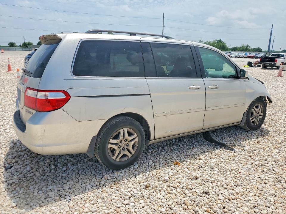 2007 Honda Odyssey VIN 5FNRL38647B438928 COPART salvage auction — FRONT END, Tx - Salvage Vehicle Title, sold $375 on 2026-07-02 (photo 3)