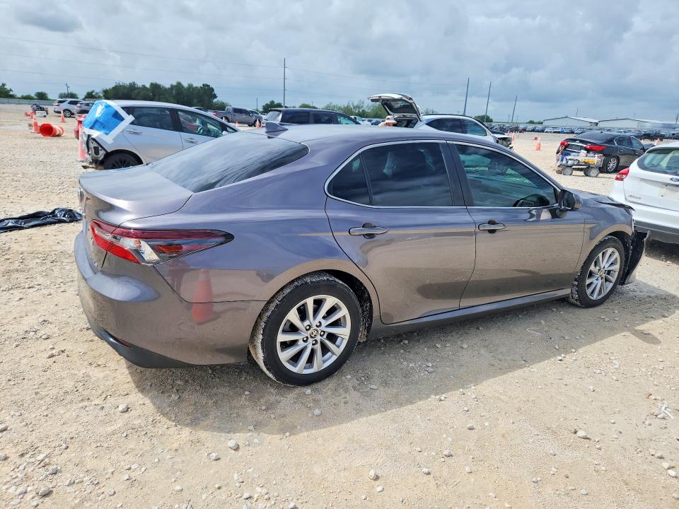 2021 Toyota Camry VIN 4T1C11AK1MU445860 COPART salvage auction — FRONT END, Tx - Salvage Vehicle Title, sold $7,600 on 2026-07-30 (photo 3)