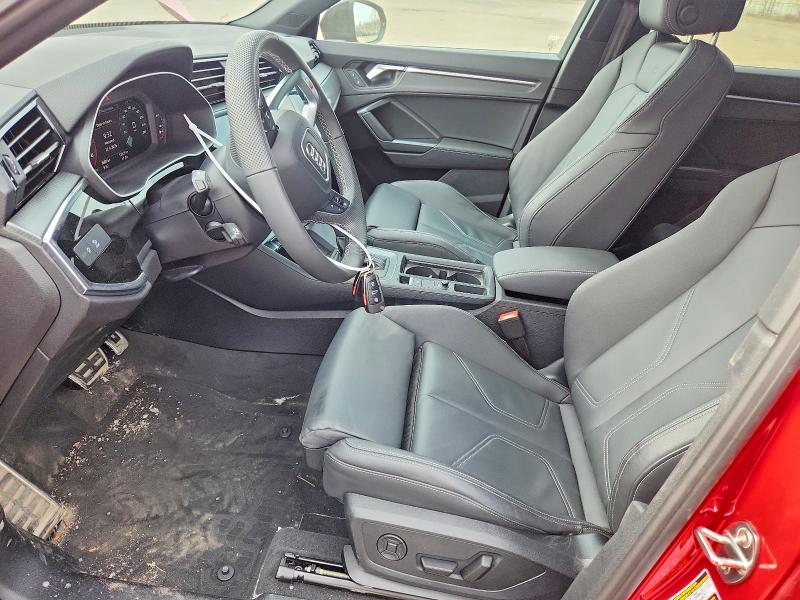 2025 Audi Q3 VIN WA1EECF33S1109294 COPART salvage auction — SIDE, Qc - Gravement Accidente, sold $20,850 on 2026-07-14 (photo 7)