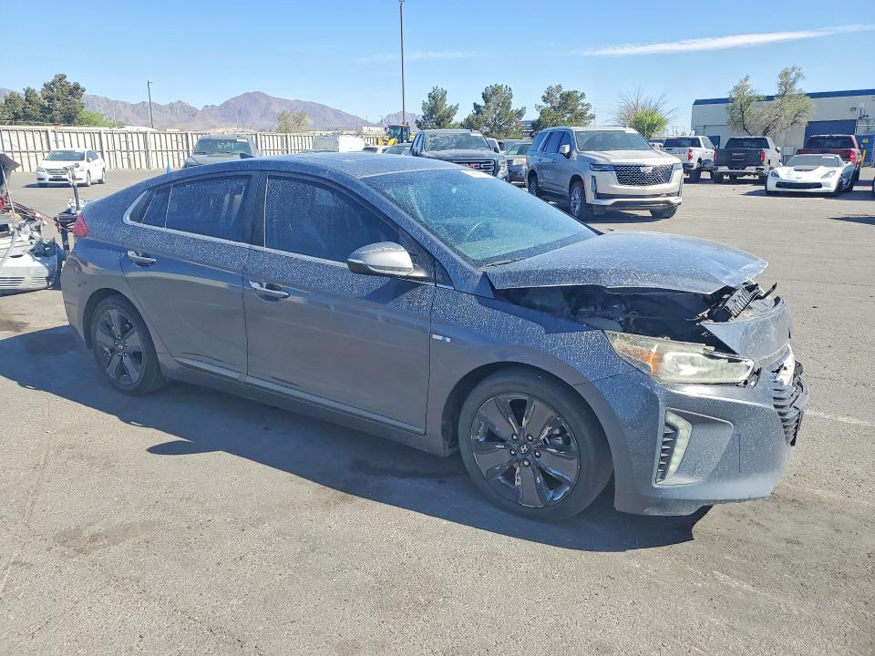 2017 Hyundai Ioniq VIN KMHC85LC2HU029640 COPART salvage auction — FRONT END, Tx - Salvage Vehicle Title, sold $1,200 on 2026-07-24 (photo 4)
