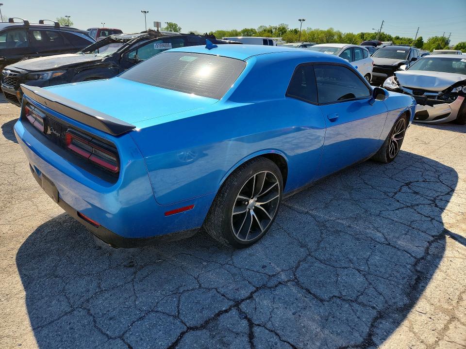 2016 Dodge Challenger VIN 2C3CDZFJ8GH264518 COPART salvage auction — NORMAL WEAR, In - Cert Of Title-Salvage Title, sold $8,100 on 2026-08-21 (photo 3)
