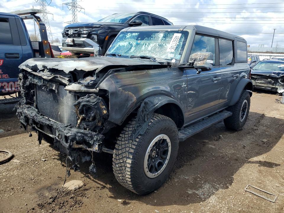 2023 Ford Bronco VIN 1FMDE5DH1PLB01794 — COPART salvage auction photo