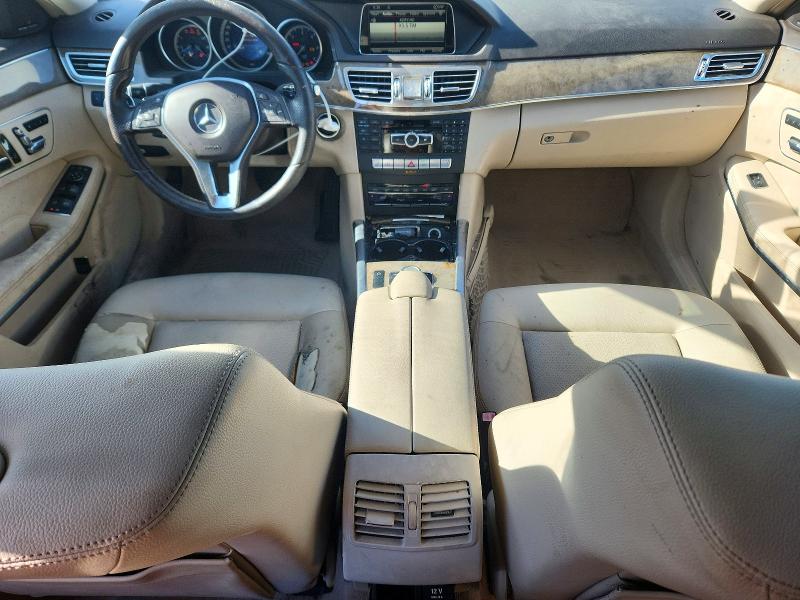 2015 Mercedes-benz E-klasse VIN WDDHF0EB4FB129714 COPART salvage auction — FRONT END, Tx - Dis/Dlr/Exp Only Clean Title, sold $4,350 on 2026-07-21 (photo 8)