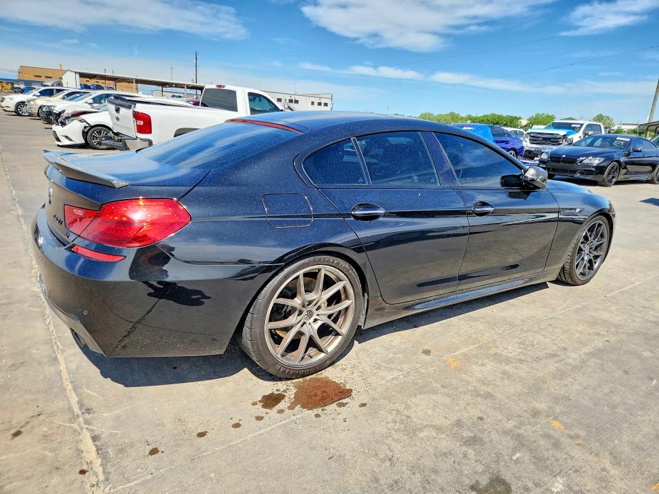 2014 BMW 6er VIN WBA6A0C59ED317884 COPART salvage auction — NORMAL WEAR, Tx - Certificate Of Title (P), sold $5,600 on 2026-07-06 (photo 3)