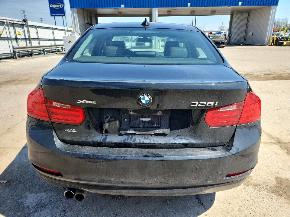 2014 BMW 3er VIN WBA3B3C55EF544916 COPART salvage auction — UNDERCARRIAGE, Mi - Cert Of Title-Salvage Vehicle, sold $2,000 on 2026-07-20 (photo 6)
