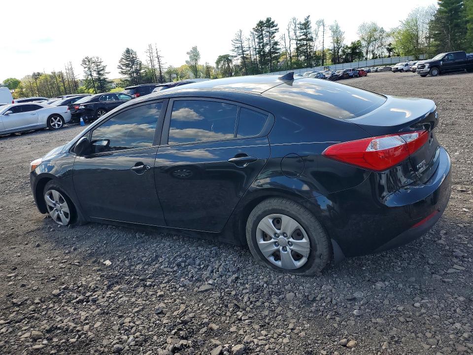 2016 Kia Forte VIN KNAFK4A60G5618590 COPART salvage auction — FRONT END, Md - Cert Of Salvage > 75% Damage, sold $1,150 on 2026-07-20 (photo 2)