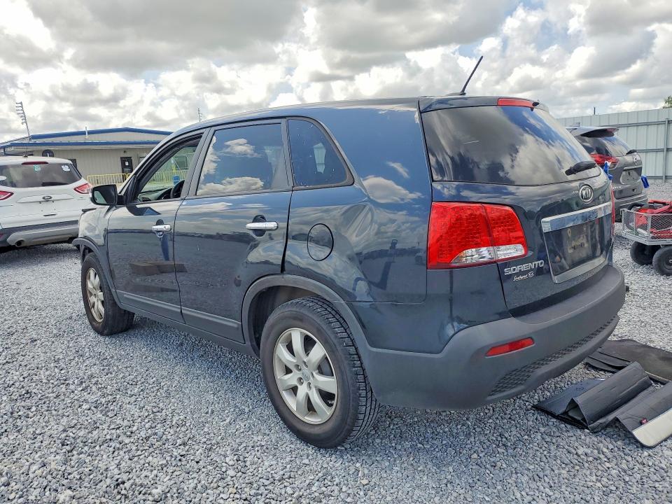 2012 Kia Sorento VIN 5XYKT3A11CG294497 COPART salvage auction — FRONT END, La - Cert Of Title-Salvage, sold $1,900 on 2026-07-13 (photo 2)