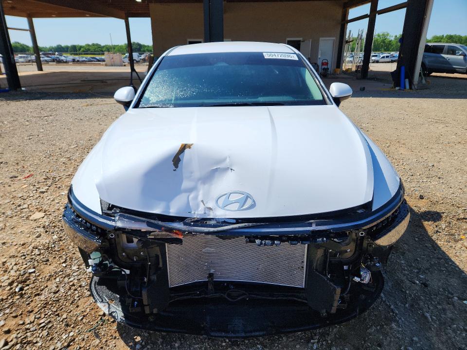 2026 Hyundai Sonata VIN KMHL64JA6TA533295 COPART salvage auction — FRONT END, Al - Cert Of Title-Salvage Title, sold $9,600 on 2026-07-15 (photo 5)