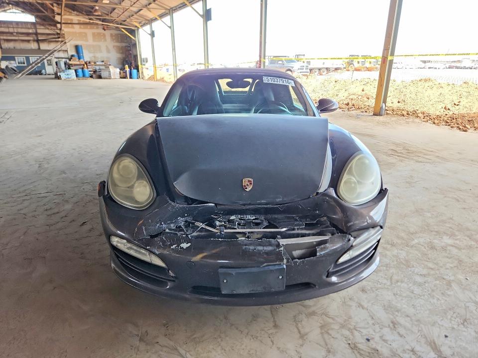 2011 Porsche Boxster VIN WP0CA2A81BU710238 COPART salvage auction — FRONT END, AZ - CERT OF TITLE - SALVAGE, sold $3,650 on 2026-07-13 (photo 5)