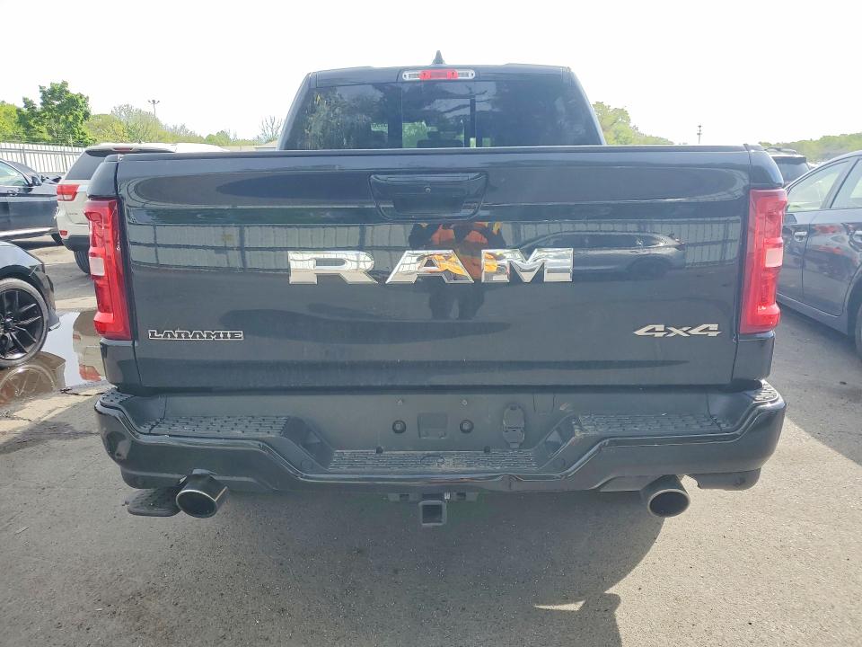 2025 Ram 1500 VIN 1C6SRFJP4SN582470 COPART salvage auction — Vandalized, NJ - CERT OF TITLE-SALVAGE, sold $28,250 on 2026-06-16 (photo 6)