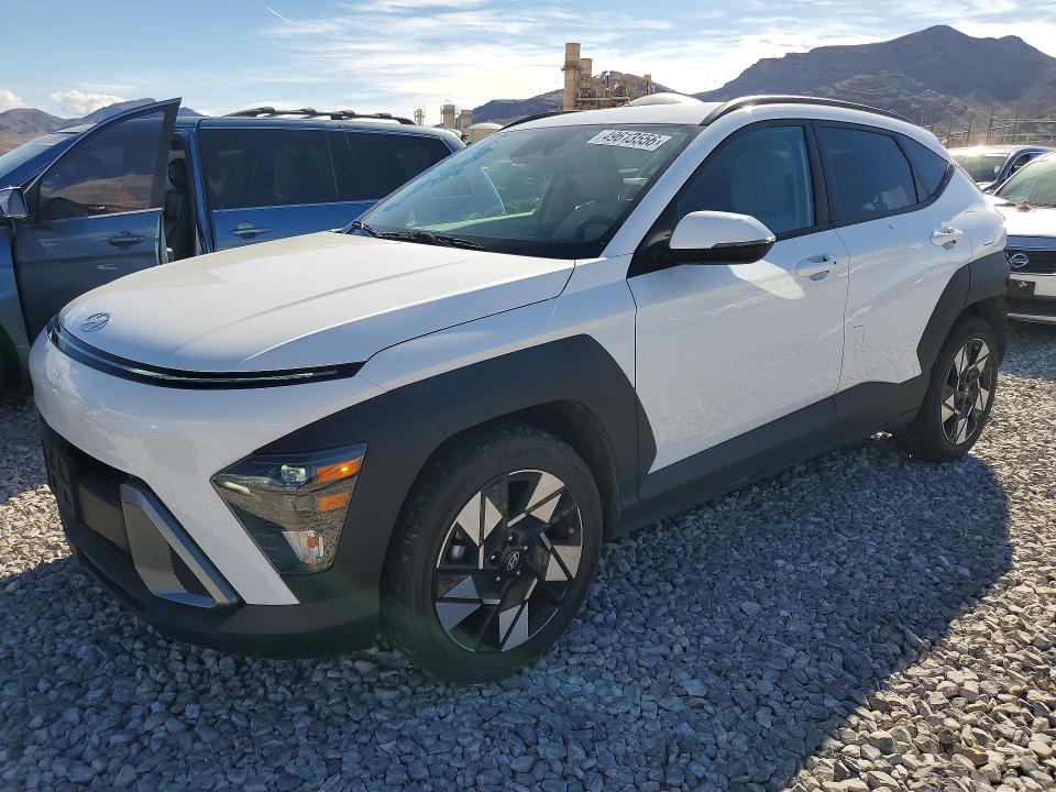 2024 Hyundai Kona VIN KM8HB3AB1RU132653 COPART salvage auction — REAR END, Nv - Salvage Title, sold $5,700 on 2026-07-08 (photo 1)