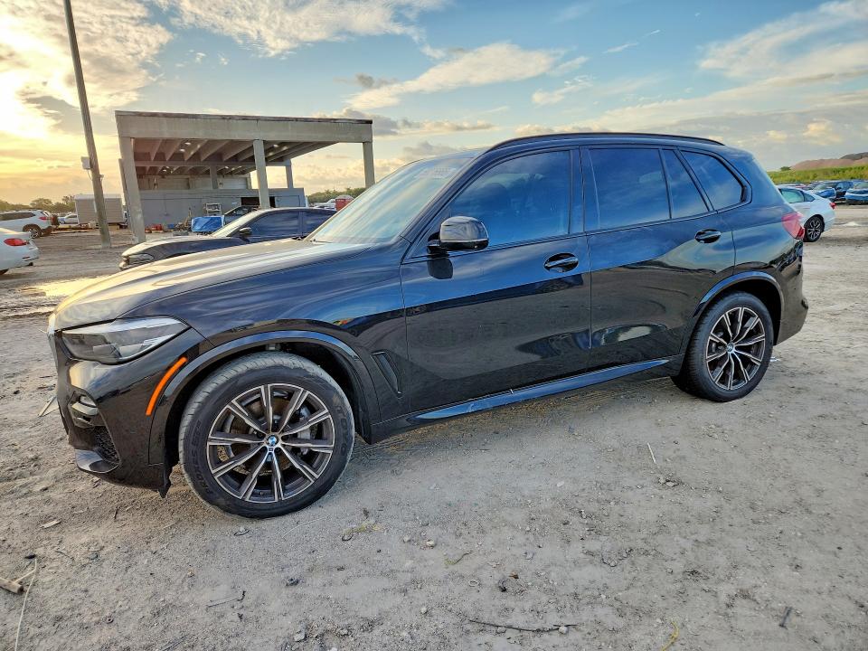 2019 BMW X5 VIN 5UXCR6C50KLK85845 COPART salvage auction — WATER/FLOOD, FL - CERT OF TITLE-SLVG REBLD FLOOD, sold $25 on 2026-07-30 (photo 1)