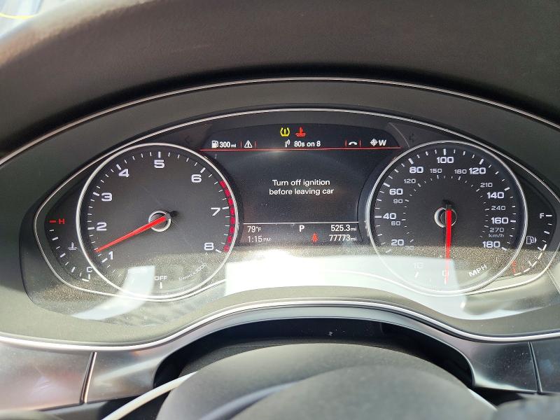 2018 Audi A7 VIN WAU23AFC3JN004262 COPART salvage auction — REAR END, Il - Salvage Certificate, sold $12,100 on 2026-07-30 (photo 9)