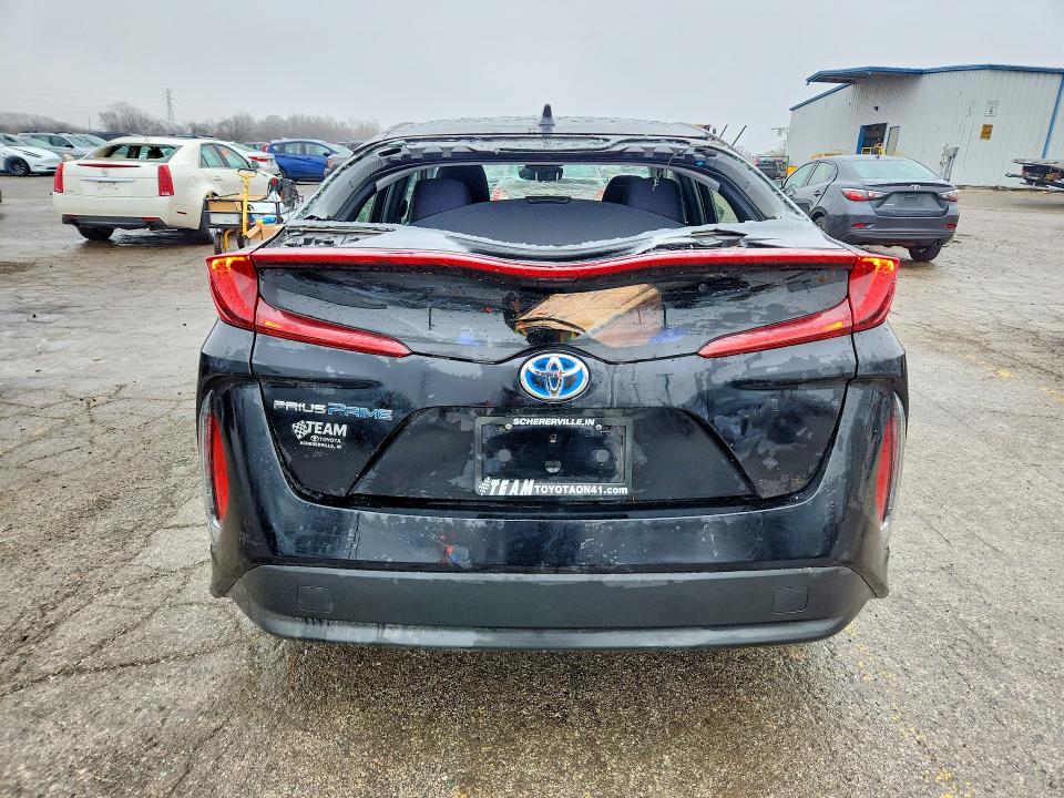 2021 Toyota Prius VIN JTDKAMFP2M3168258 COPART salvage auction — HAIL, Il - Salvage Certificate, sold $9,000 on 2026-07-29 (photo 6)