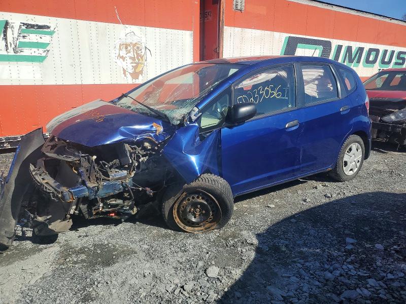 2013 Honda Fit VIN LUCGE8H36D3007502 COPART salvage auction — FRONT END, Qc - Irrecuperable, sold $200 on 2026-07-07 (photo 1)