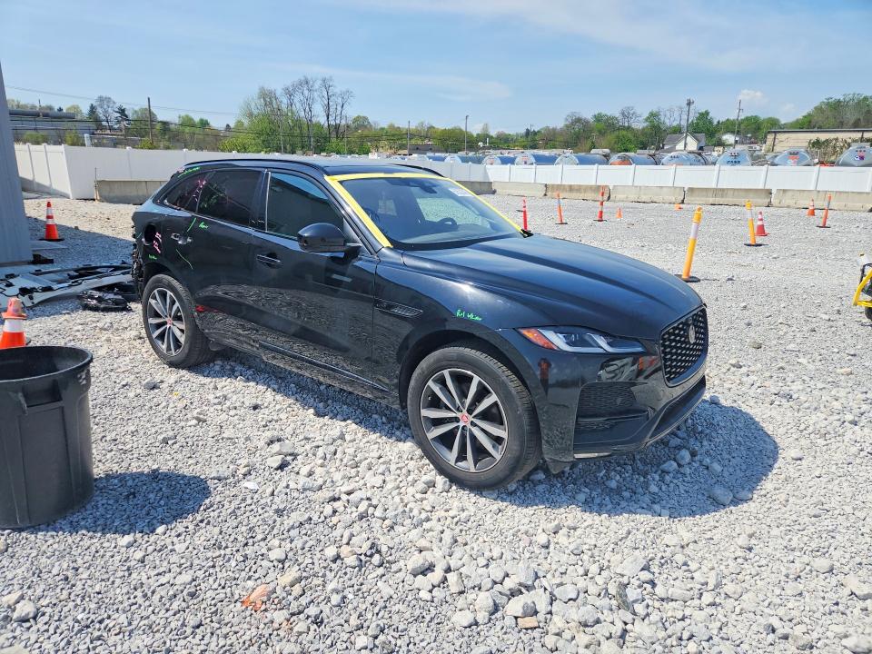 2021 Jaguar F-pace VIN SADCJ2EX5MA666240 COPART salvage auction — HAIL, Oh - Cert Of Title-Salvage, sold $8,200 on 2026-07-10 (photo 4)