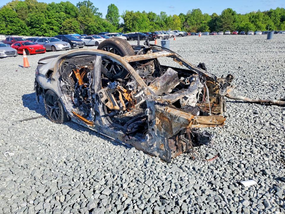 2022 BMW 5 series VIN WBA73BJ06NWX60189 COPART salvage auction — BURN, Nc - Salvage Certificate Of Title, sold $550 on 2026-07-29 (photo 4)