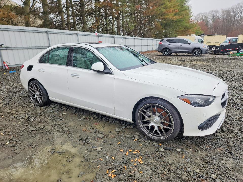 2023 Mercedes-benz C-klasse VIN W1KAF4HB6PR141585 COPART salvage auction — VANDALISM, NJ, sold $18,400 on 2026-07-15 (photo 4)