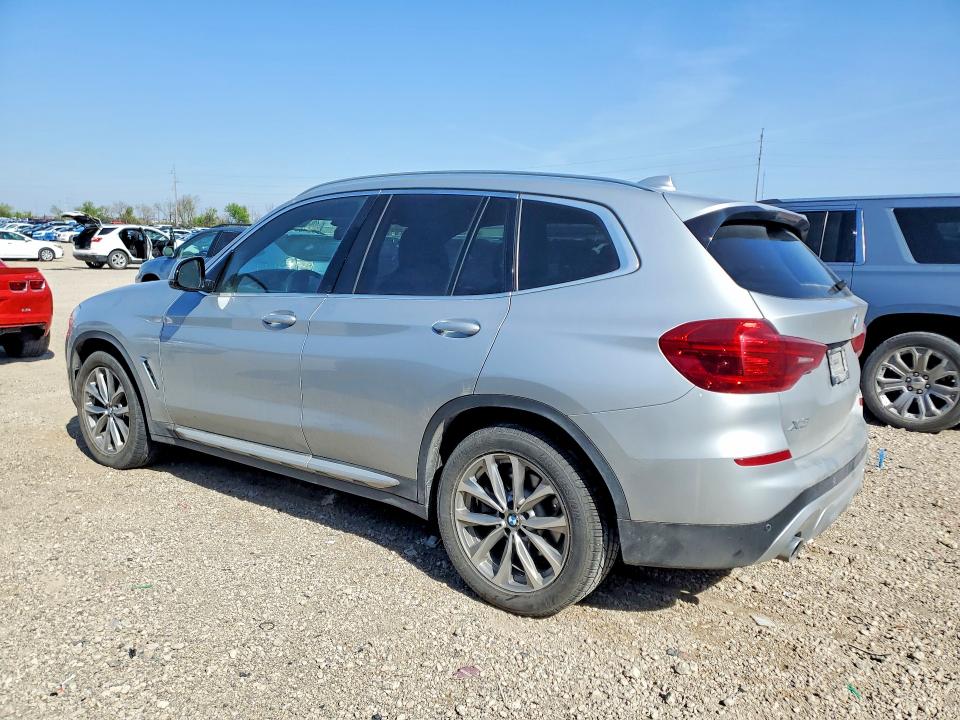 2019 BMW X3 VIN 5UXTR9C50KLD98117 COPART salvage auction — HAIL, Ia - Cert Of Title-Salvage Title, sold $550 on 2026-07-29 (photo 2)