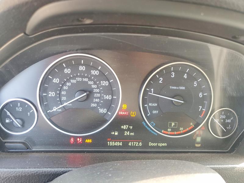 2016 BMW 3er VIN WBA8E1G59GNU12293 COPART salvage auction — FRONT END, Id - Salvage Certificate Of Title, sold $375 on 2026-07-06 (photo 9)