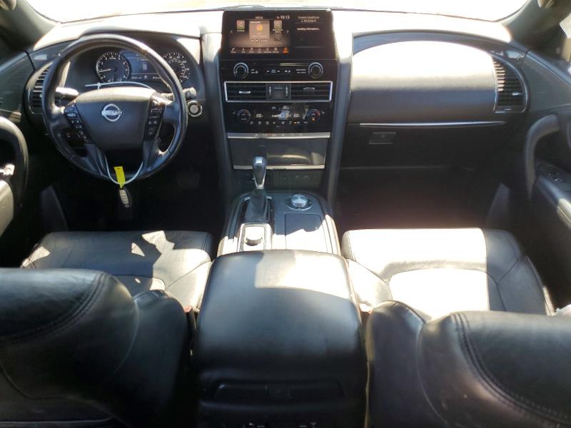 2021 Nissan Armada VIN JN8AY2BB1M9795377 COPART salvage auction — SIDE, Nv - Salvage Title, sold $10,400 on 2026-07-22 (photo 8)